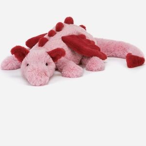 NWT Jellycat Heart Dragon limited edition 2026 Valentine Day